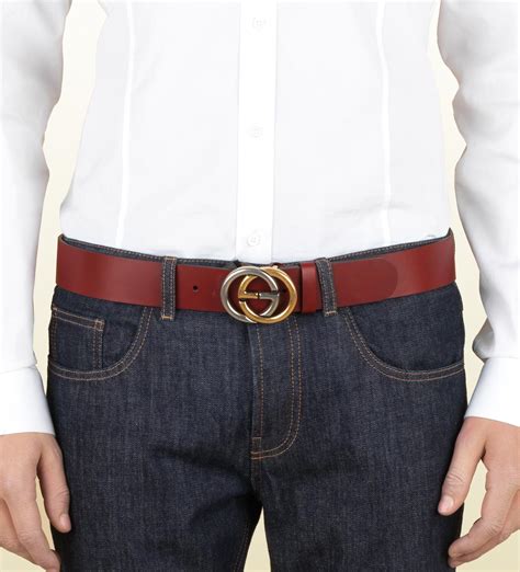 men dressed in red gucci belts|genuine leather Gucci belt men.